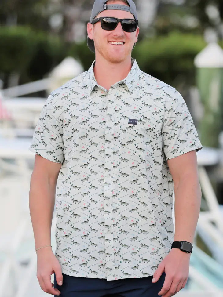 Fish & Reel Button Up