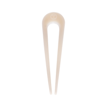 Load image into Gallery viewer, French Hair Pin Almond Beige
