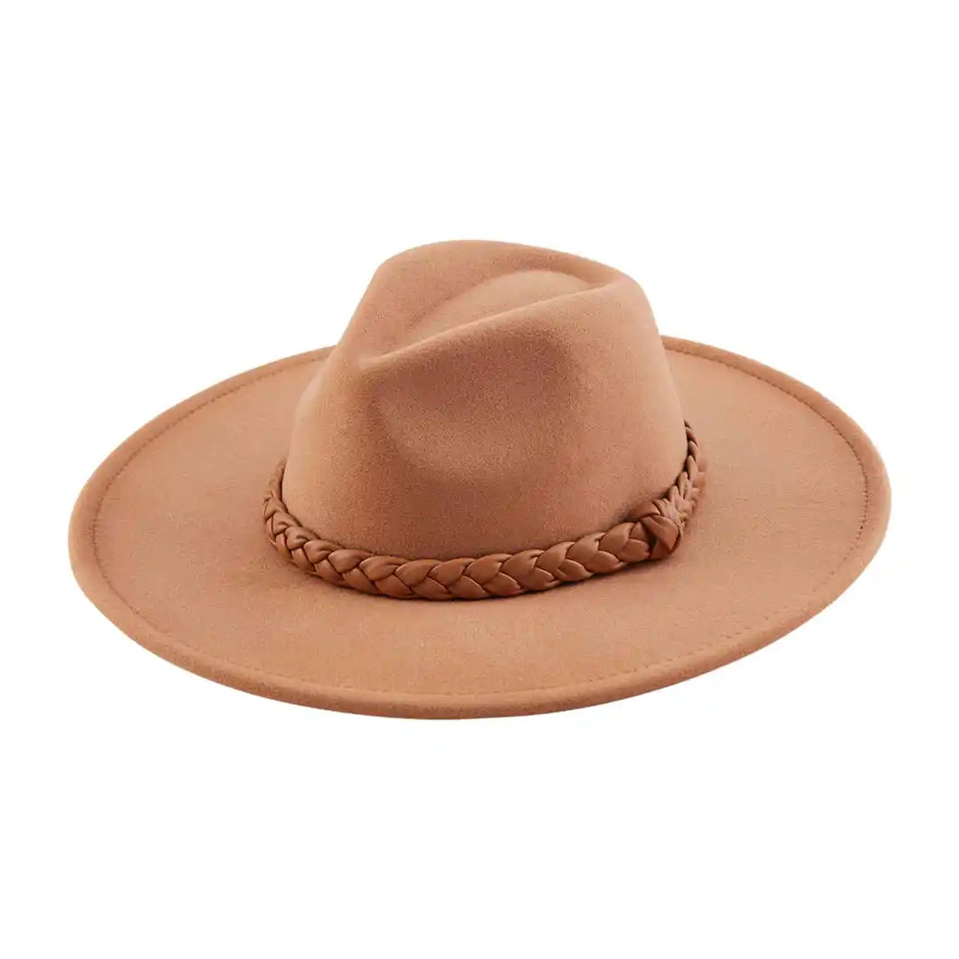 Mudpie Braided Fedora