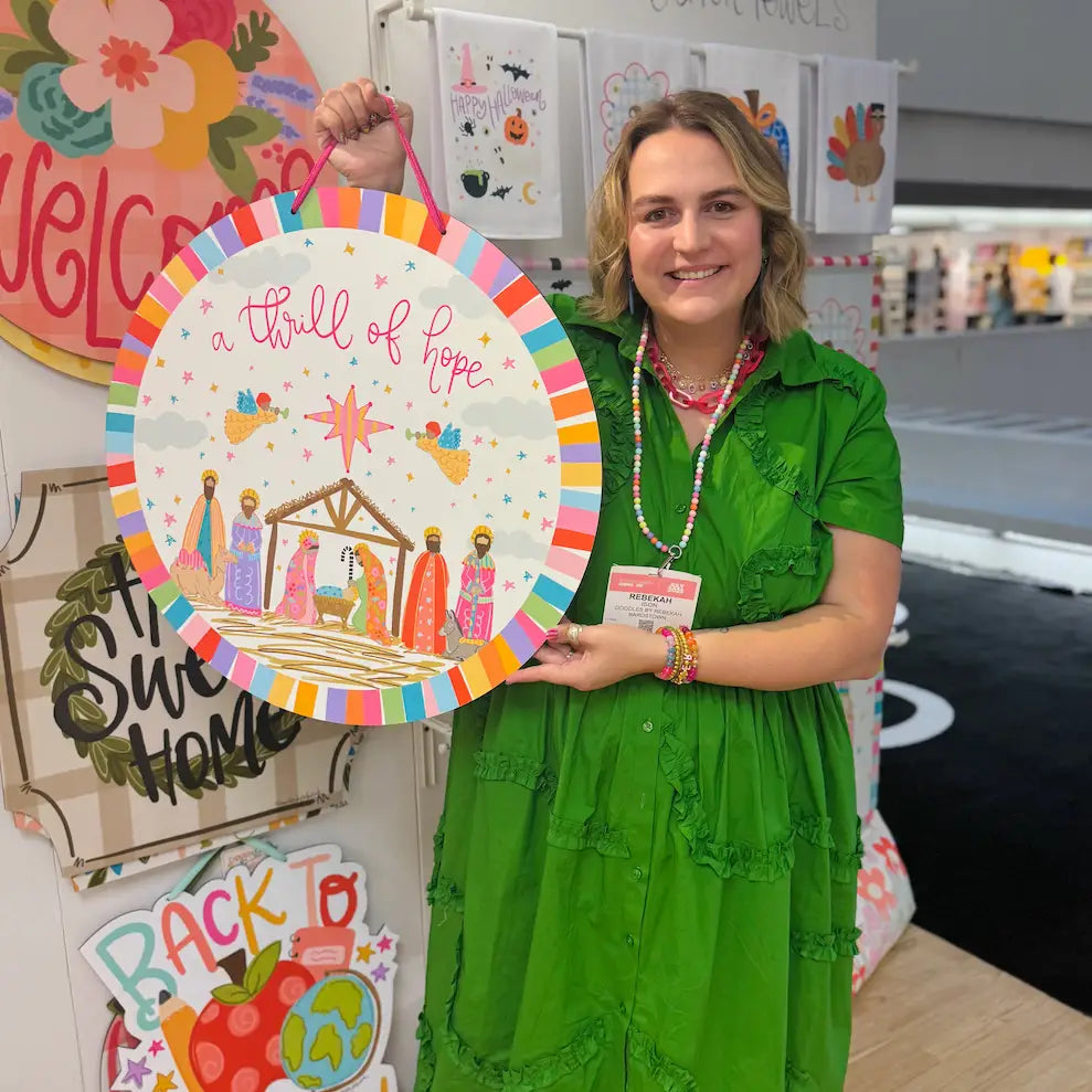 A Thrill of Hope Doorhanger