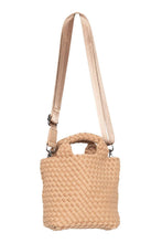 Load image into Gallery viewer, Woven Crossbody Bucket Bag
