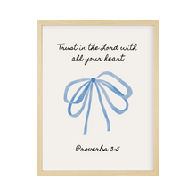 Load image into Gallery viewer, Trust In The Lord With All Your Heart Wall Art
