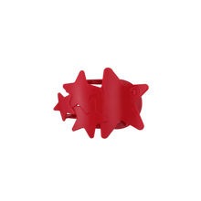 Load image into Gallery viewer, Flat Hair Clip | Small | Red Shooting Star
