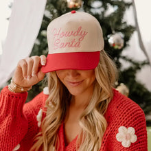 Load image into Gallery viewer, Howdy Santa Hat
