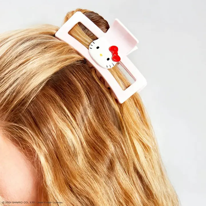 Hello Kitty X Kitsch Recycled Jumbo Open Claw clip