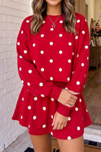 Load image into Gallery viewer, Polka Dot Casual Mini Skort Set
