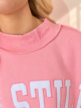 Load image into Gallery viewer, Be Still Pink Mockneck
