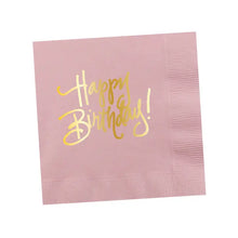 Load image into Gallery viewer, NC Happy Birthday Napkins
