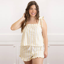 Load image into Gallery viewer, Tie Top PJ Set
