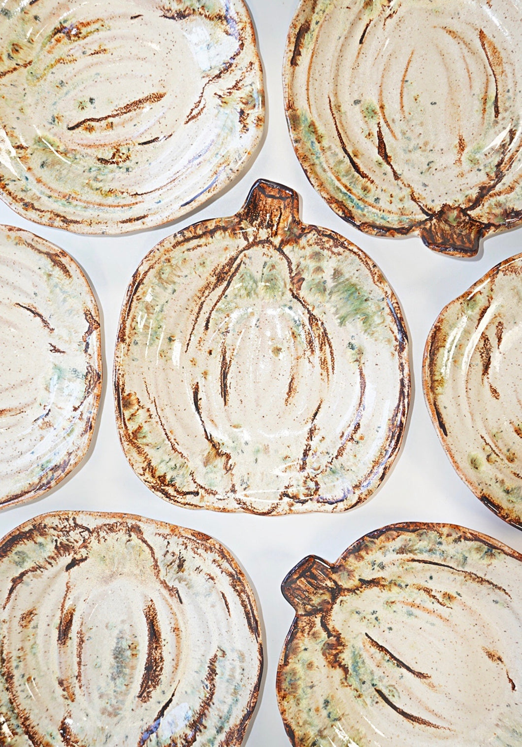 Etta B Pumpkin Shaped Salad Plate 2024