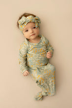 Load image into Gallery viewer, Knotted Gown - Blue Meadow

