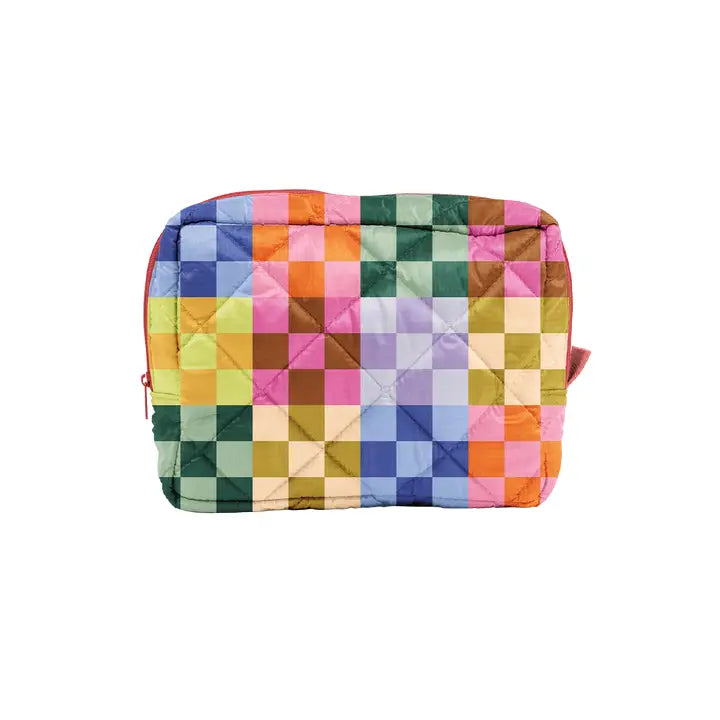 Bold Checker Puffy Busy Bee