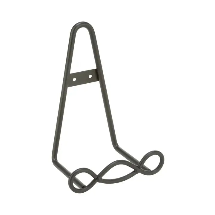 Large Metal Loop Easel-Dark Brown
