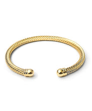 Load image into Gallery viewer, Twist Cable Cuff Bracelet
