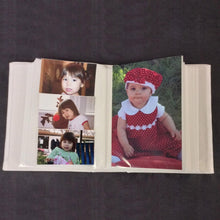 Load image into Gallery viewer, Photo Album with Baby Girl Bonnet with Flowers
