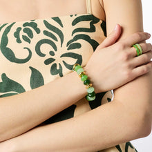 Load image into Gallery viewer, Amalfi Statement Green Apple Multi Bracelet

