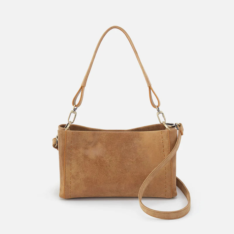 Seneca Shoulder Crossbody - Buffed Leather | Whiskey