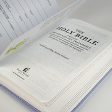 Load image into Gallery viewer, Children’s Bible In Shantung With Cross
