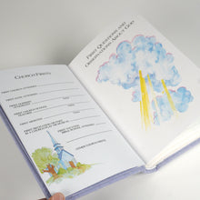 Load image into Gallery viewer, Children’s Bible In Shantung With Cross
