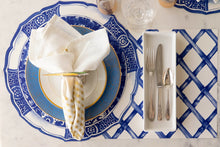Load image into Gallery viewer, Blue Lattice Placemat
