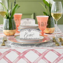 Load image into Gallery viewer, Pink Lattice Runner
