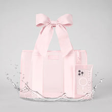 Load image into Gallery viewer, Ballet Pink Special Edition Bow Beach Tote With Phone Pouch
