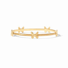 Load image into Gallery viewer, Julie Vos Butterfly Bangle Gold
