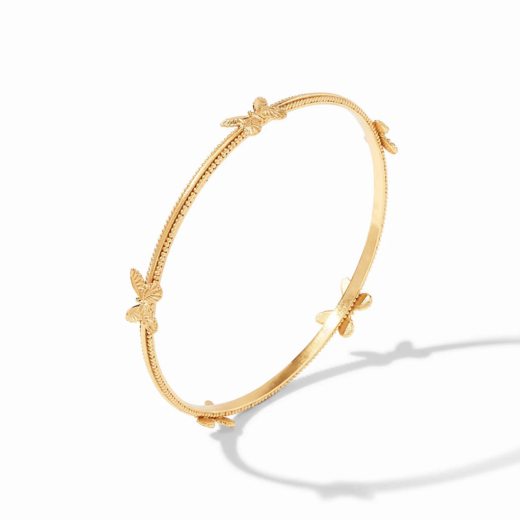 Julie Vos Butterfly Bangle Gold