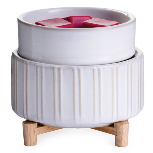 Ceramic & Wood 2 in 1 Classic Warmer