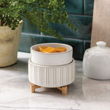 Load image into Gallery viewer, Ceramic &amp; Wood 2 in 1 Classic Warmer
