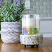 Load image into Gallery viewer, 2-n-1 Swirl Glass Warmer
