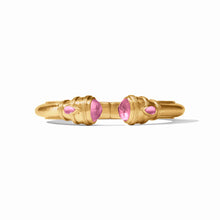 Load image into Gallery viewer, Cannes Demi Cuff - Iridescent Tourmaline Pink
