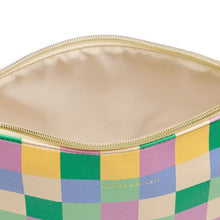 Load image into Gallery viewer, Checkerboard PU Washbag

