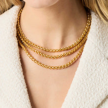 Load image into Gallery viewer, Cobblestone Link Necklace | Gold
