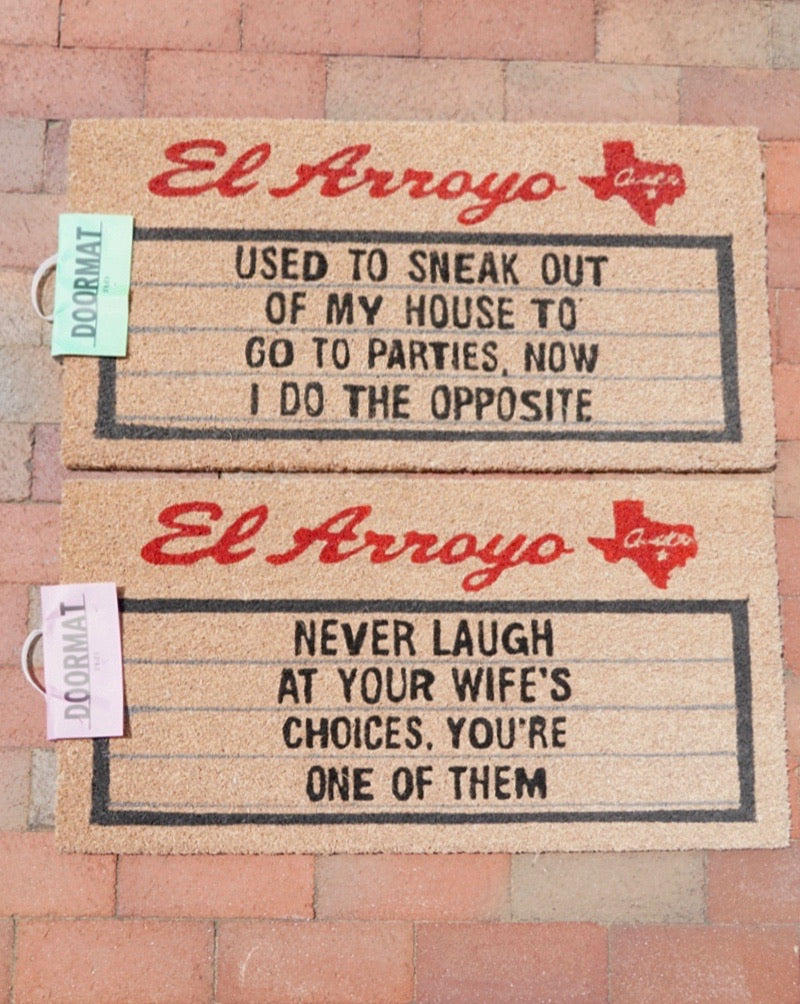El Arroyo Doormats