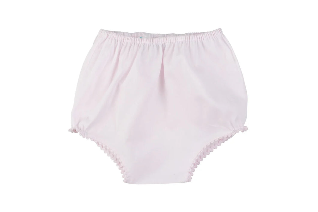 Ric Rac Trim Diaper Cover Pink