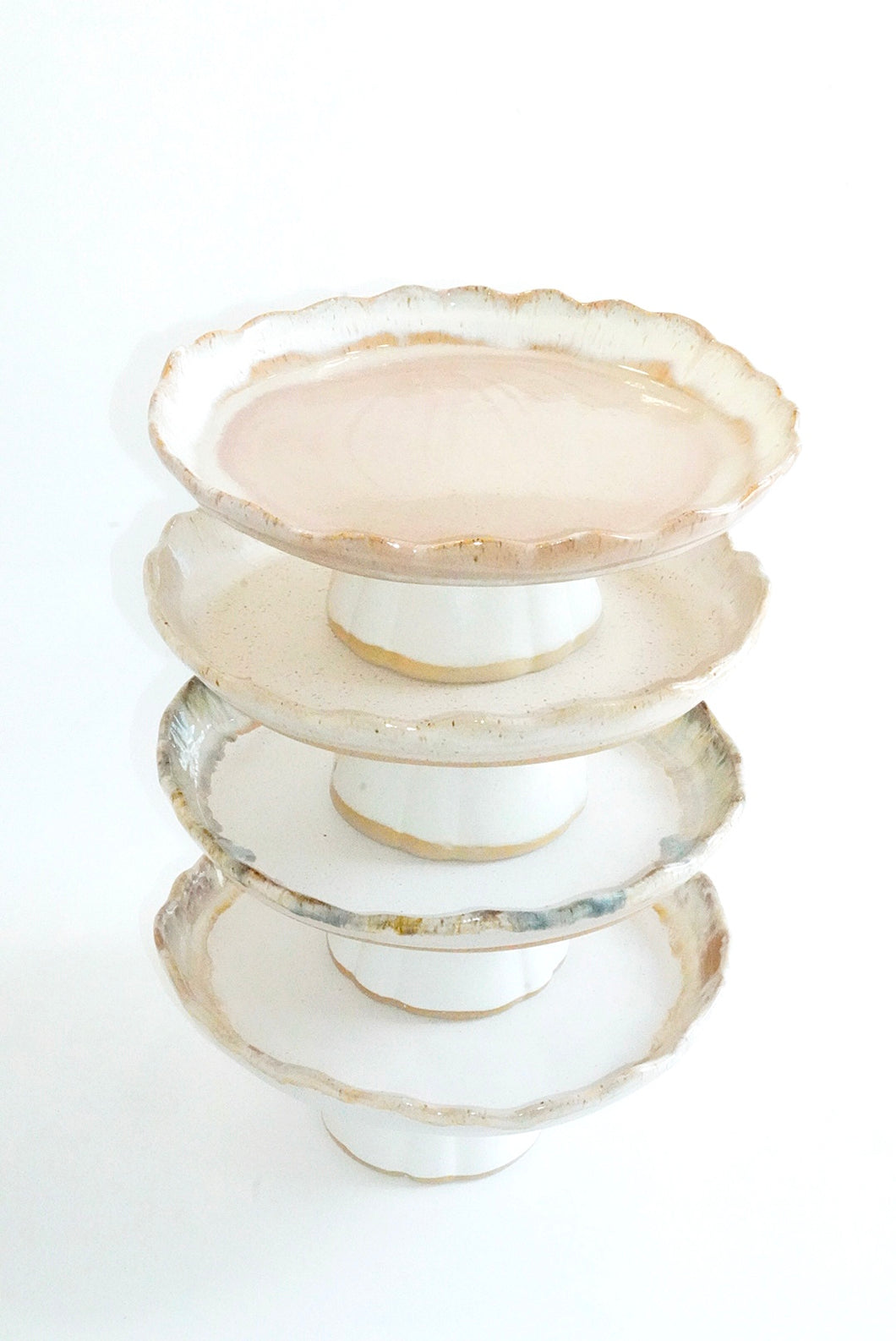 Etta B Flirty Edge Cake Stand