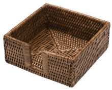 Load image into Gallery viewer, Rattan Cocktail Napkin Holder
