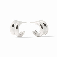 Load image into Gallery viewer, Havana Double Hoop Silver
