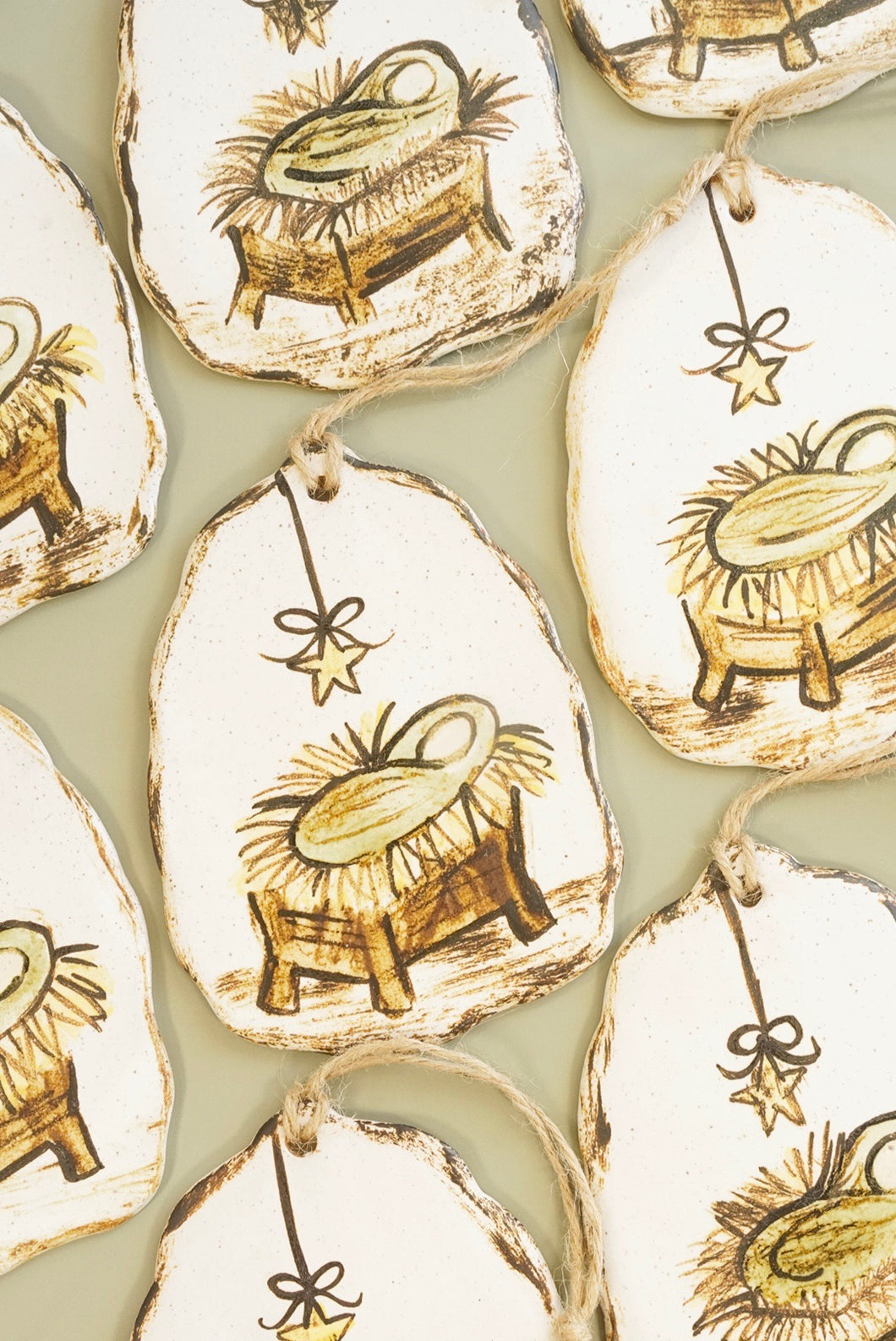 Etta B A Child Is Born Ornament