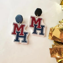 Load image into Gallery viewer, Weathered Mascot Earrings
