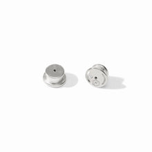 Load image into Gallery viewer, Silver Honey Stud Iridescent Aquamarine Blue
