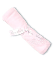 Load image into Gallery viewer, Hand Smocked CLB Charmed Pink Blanket
