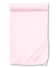 Load image into Gallery viewer, Hand Smocked CLB Charmed Pink Blanket
