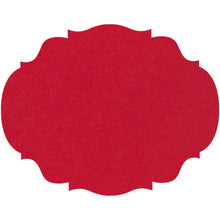 Load image into Gallery viewer, Die-cut Red French Frame Placemat
