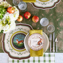 Load image into Gallery viewer, Moss Painted Check Runner
