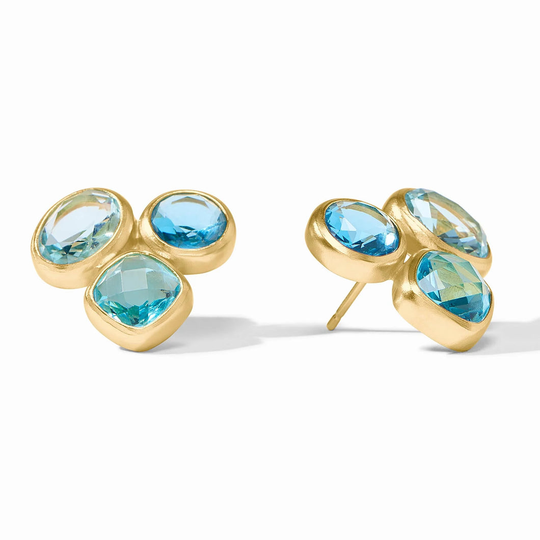 Kaleidoscope Statement Stud - Bahamian