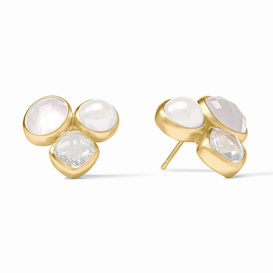 Kaleidoscope Statement Stud - Iridescent