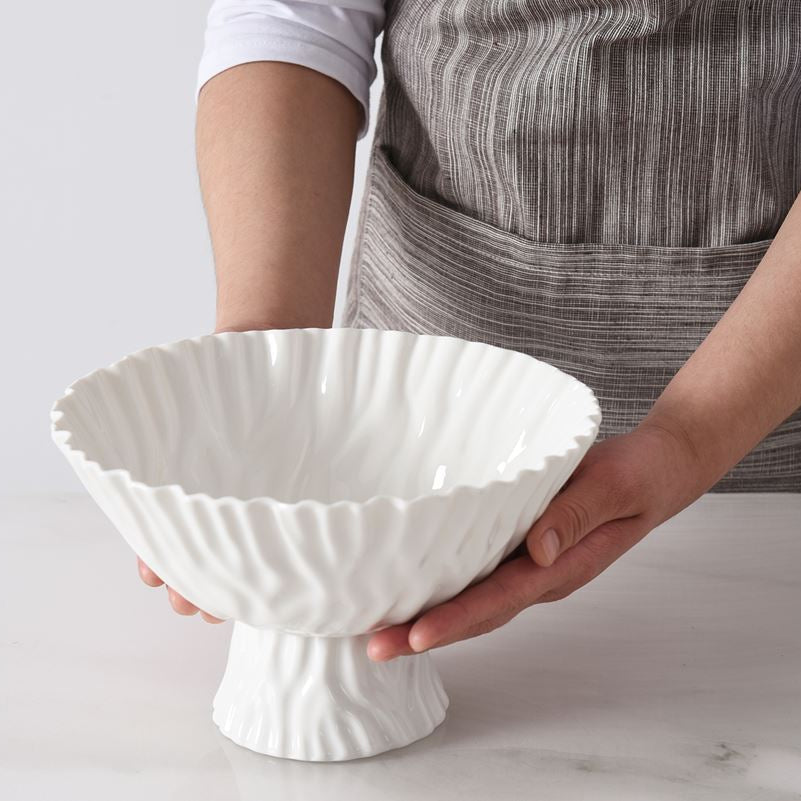 Pampa Bay Mascali Bianca Footed Bowl - Thumbnail 2