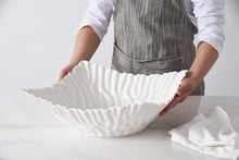 Load image into Gallery viewer, Pampa Bay White Square Centerpiece Bowl

